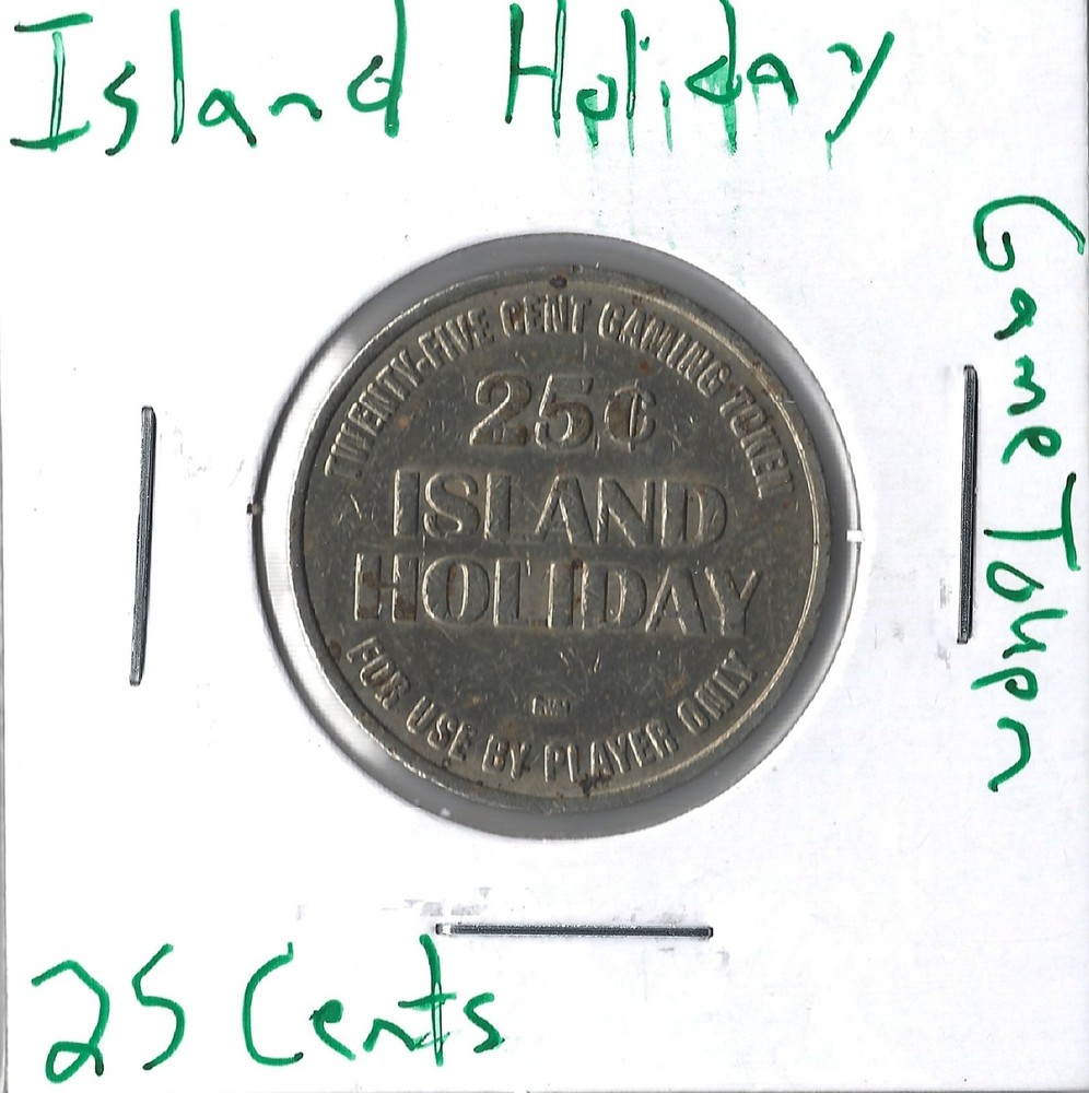 Game Token Island Holiday