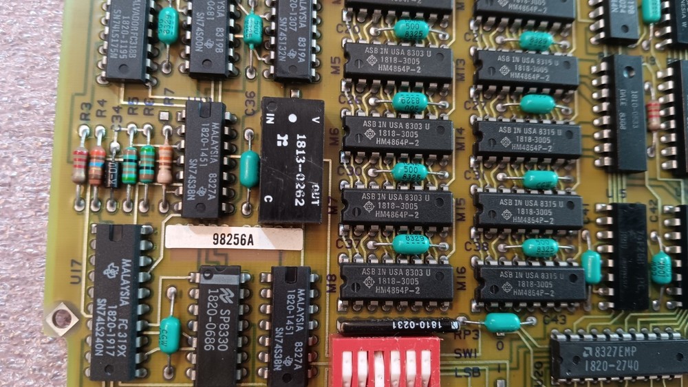 HP 98256A 256KB Controller Ram Module for Series 200