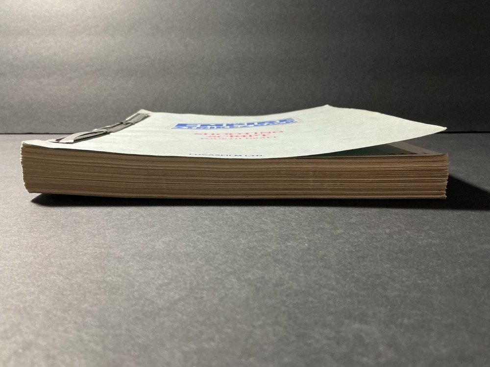 Empire Strikes Back Fourth Draft Shooting Script Oct 24 '78 Lucasfilm Coded Copy