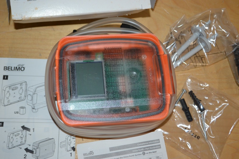 BELIMO ~ 22ADP-556L ~ Diff Air Pressure Sensor 7000 LCD MODBUS