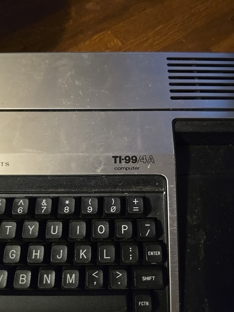 Texas Instruments Ti-99/4A Home Computer Vintage UNTESTED -- As Is