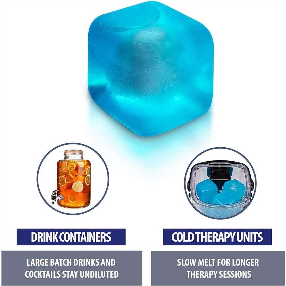 Extra Large Reusable Ice Cubes