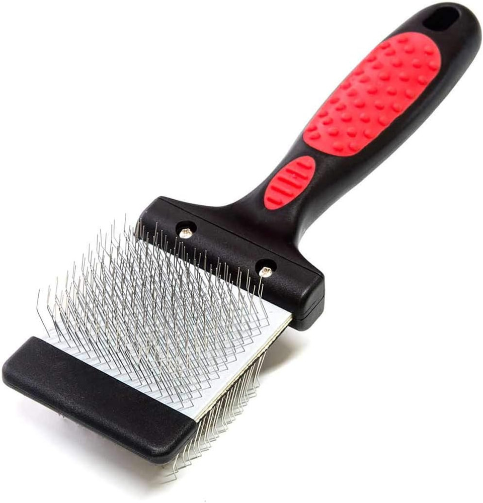 Paw Brothers Double Sided Extra Firm Flex Slicker Brush, Large