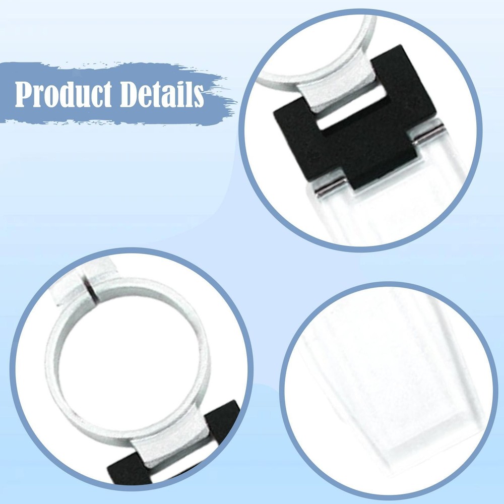 Refractometer Lens Cover Replacement Clear for Cutting Fluid Freezing Point