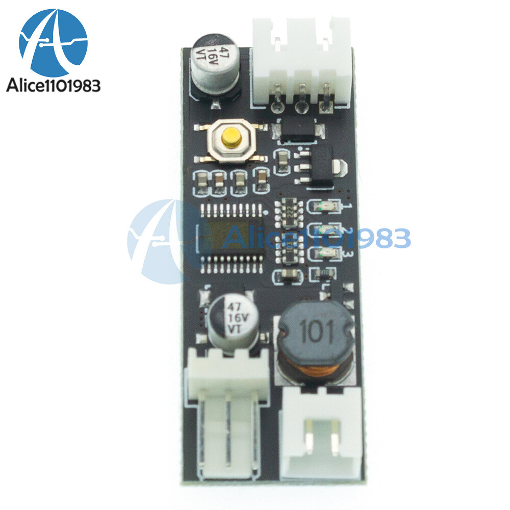 DC12V Computer Fan Temperature Control Governor Speed Controller Module 2~3Wire