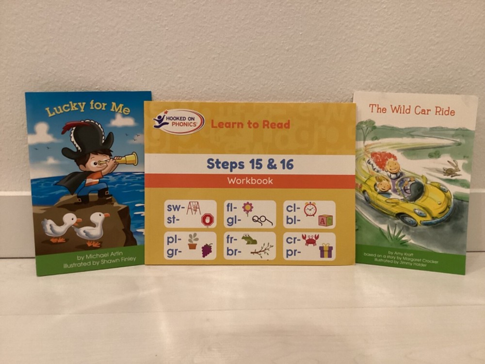 Hooked on Phonics learn to read lot