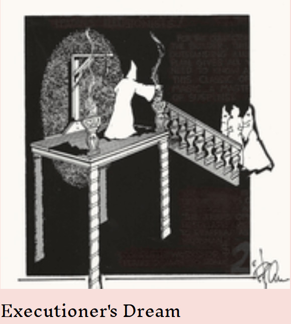 EXECUTIONERS DREAM - ILLUSION BUILDING PLANS -  OSBORNE