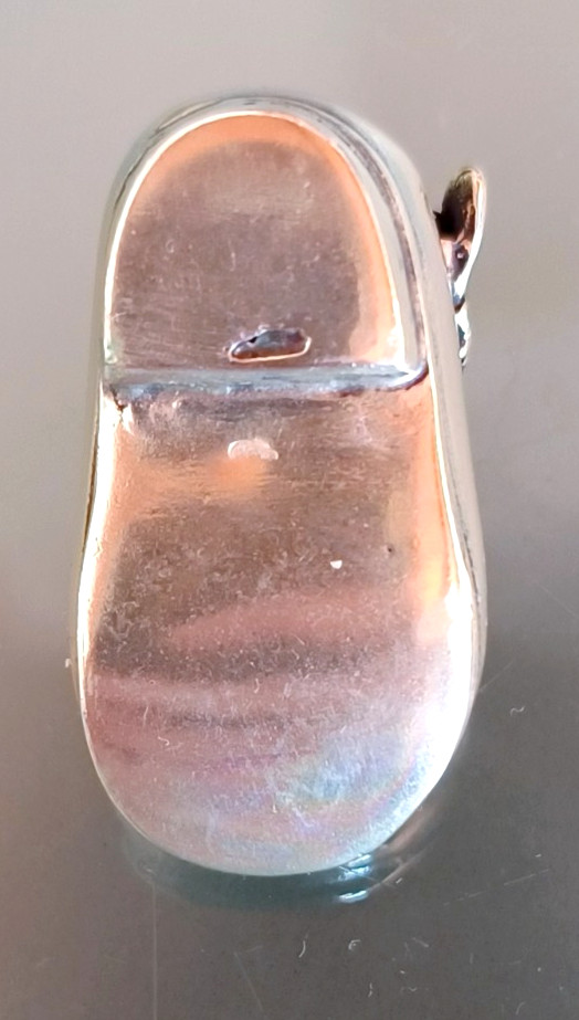 800 Silver Miniature Microfusion, Shoe