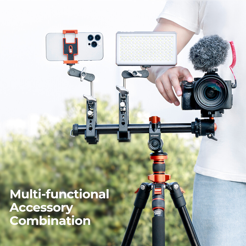 K&F Concept Magnesium Alloy Rotatable Multi-Angle Center Column w Locking System
