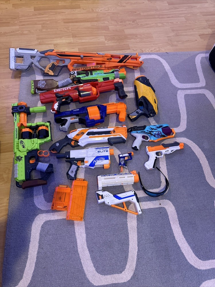 Bulk Nerf Guns Mint Condition