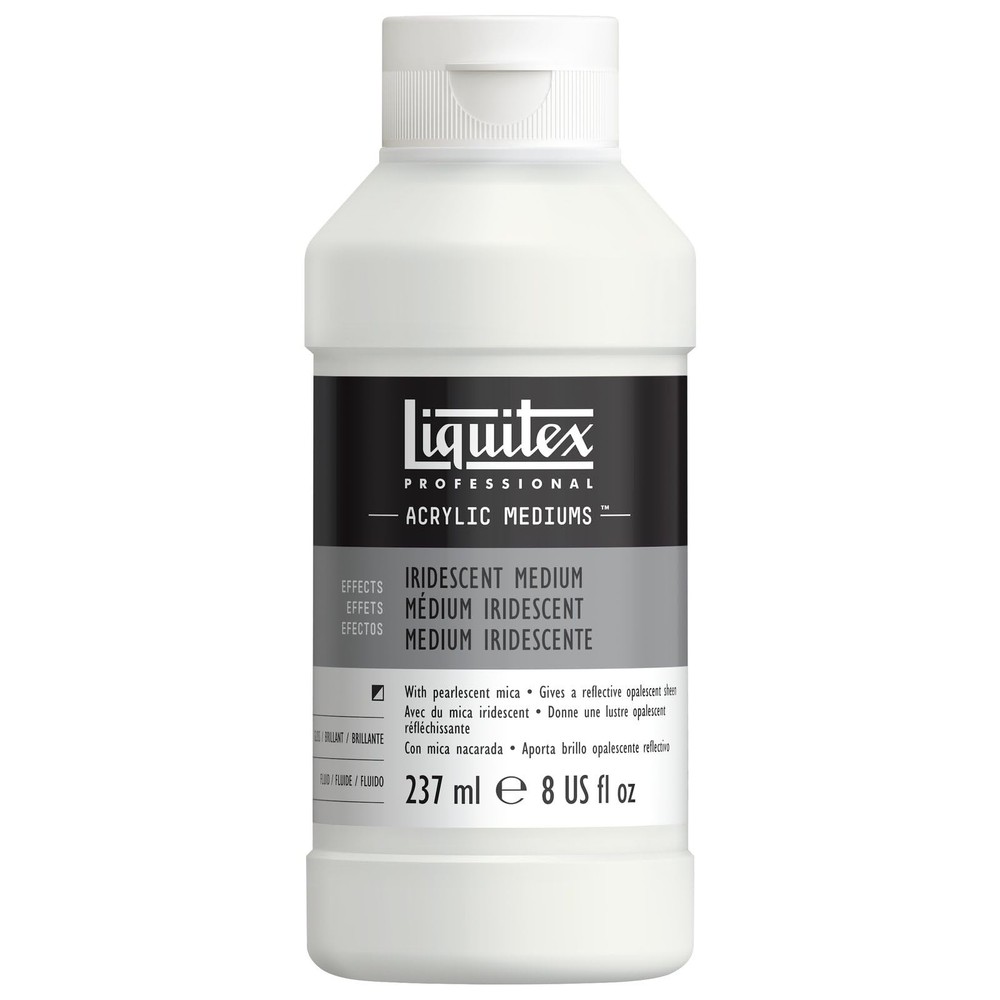 Professional Medium set 8 Fl Oz Iridescent Art craft solution