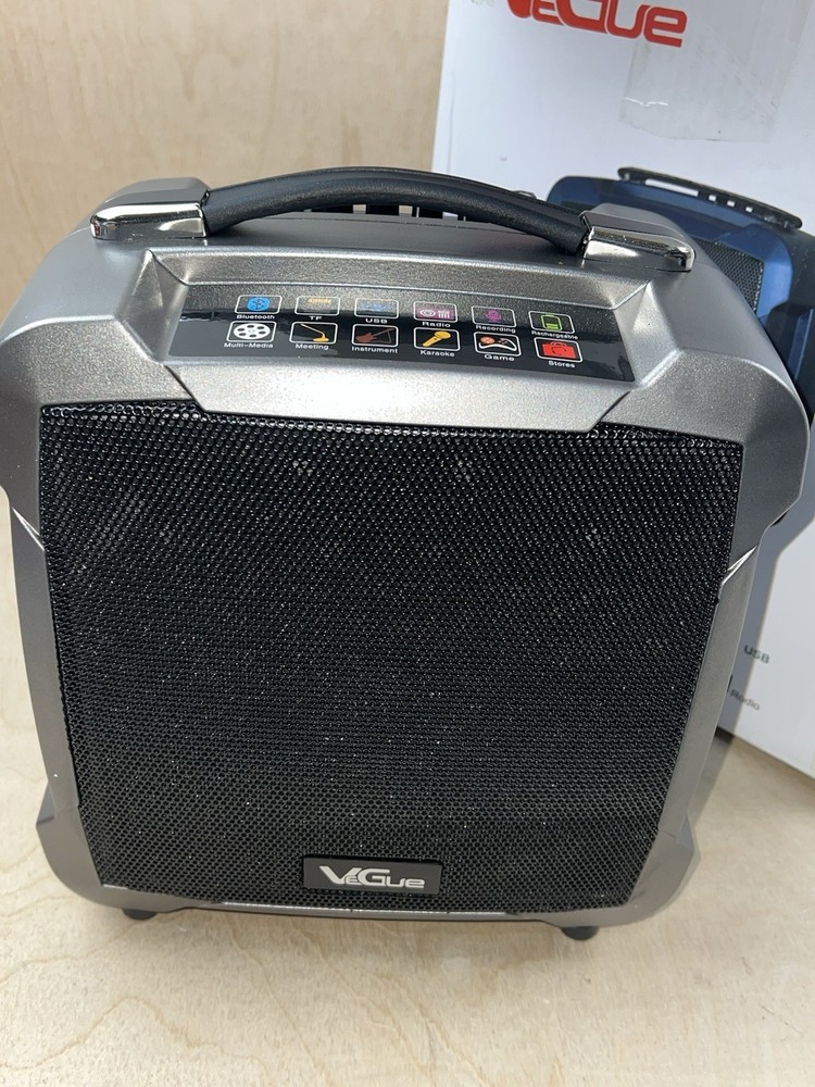Vegue Wireless Karaoke Machine, Portable PA System Bluetooth Speaker VS-0803