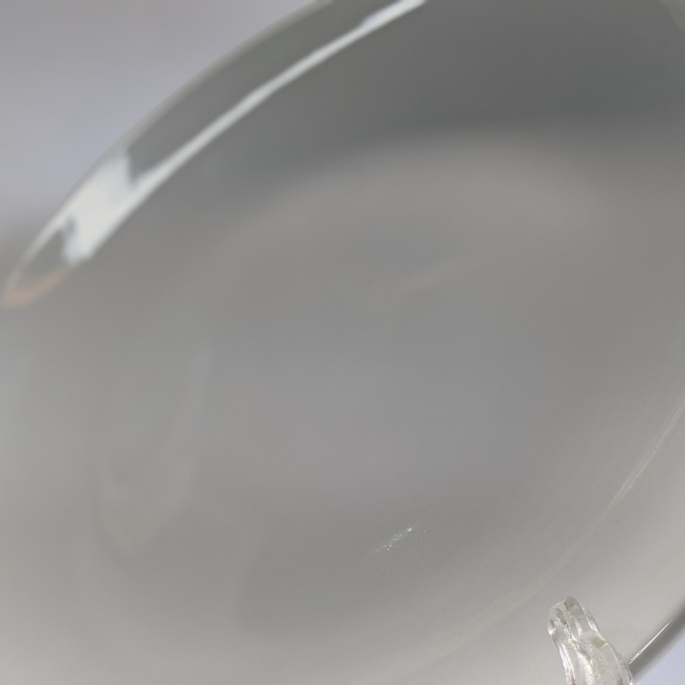 TAG Large White Ceramic Round Serving Tray Platter 14" Tableware Serveware