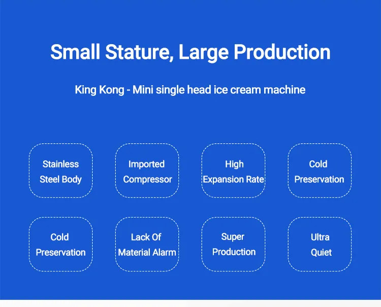 High Quality Commerical Ice Cream Machine Automatic Ice Cream Maker Machine