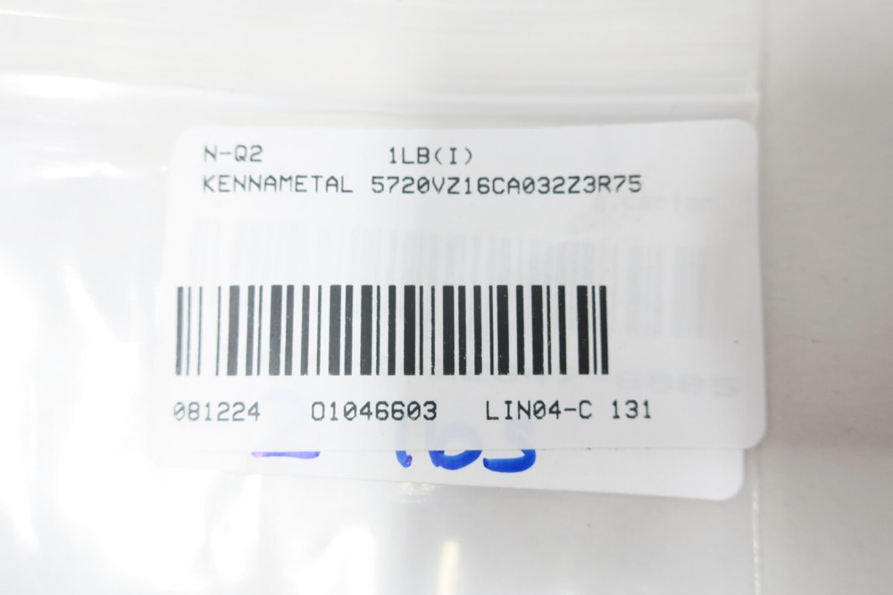 Kennametal 5720VZ16CA032Z3R75 Tool Holder