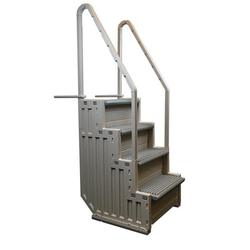 Confer Plastics Confer Above Ground Pool Steps Gray STEP-1-X