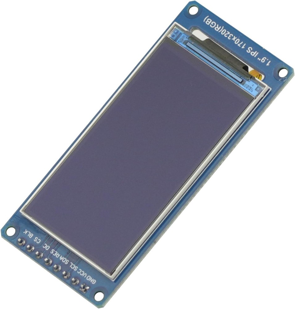 1.9 Inch 170x320 IPS LCD Full Angle TFT Display Screen Module SPI Serial