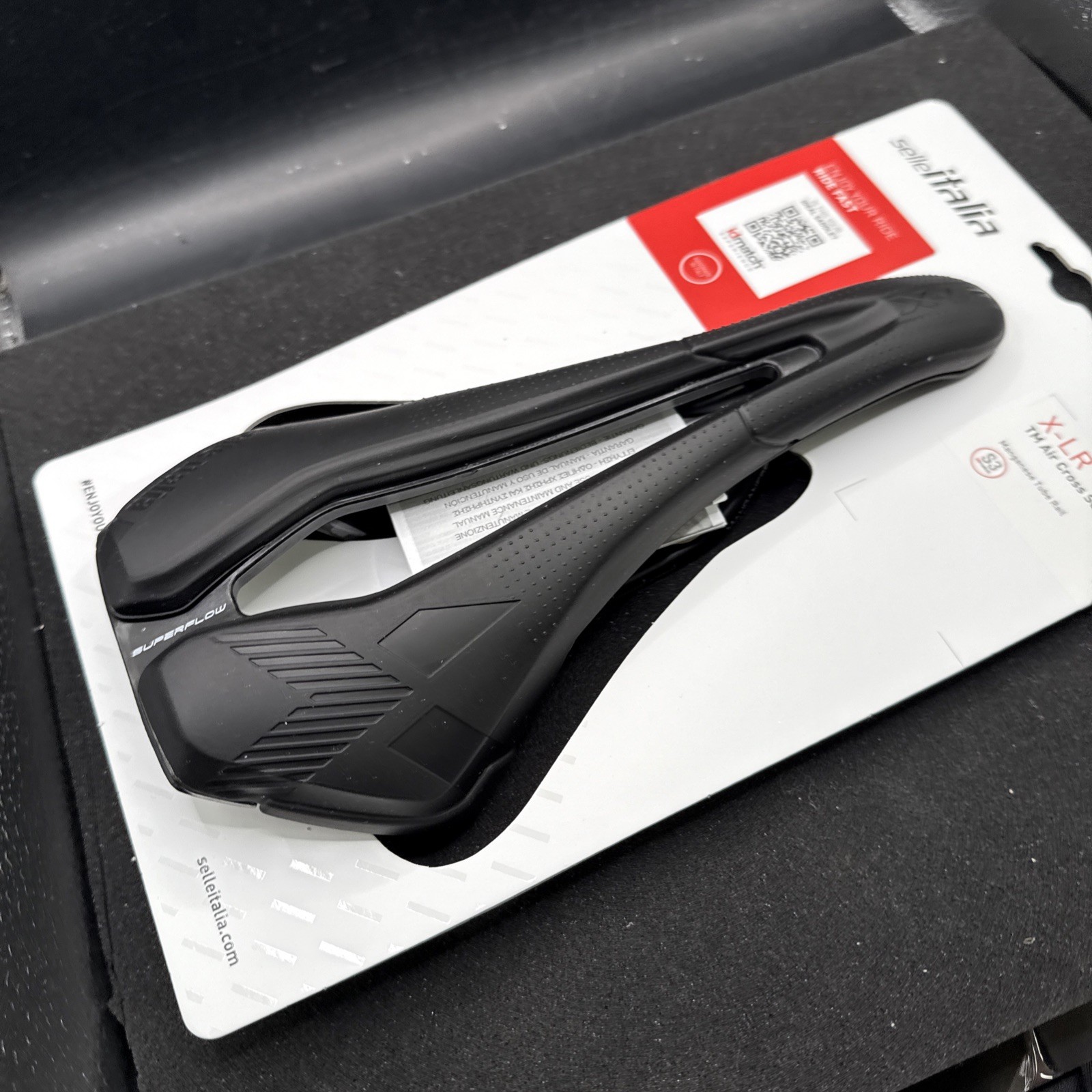Selle Italia X-lr Air Cross Superflow S3 Cycling Saddle Seat Mag Rails (9419-56
