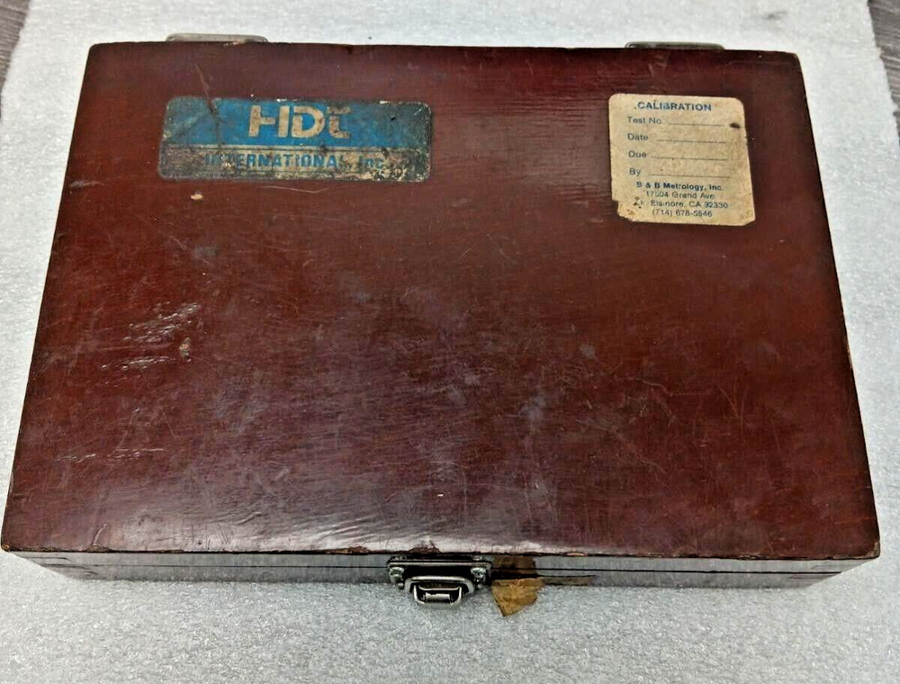 HDT INTERNTIONAL CALIBRATION 36PC SET, GRADE B