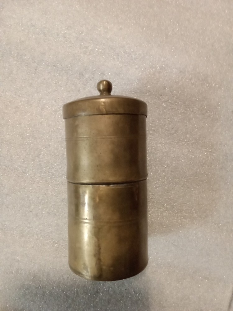 Brass Coffee Filter with Matte Finish