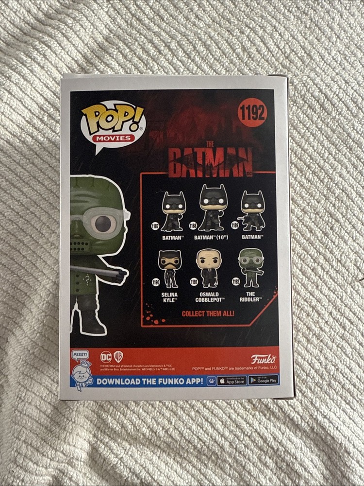 Funko POP DC Comics The Batman The Riddler #1192