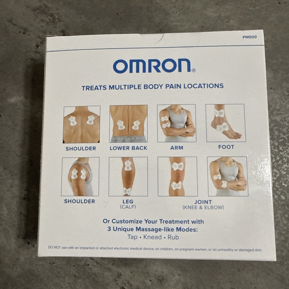 Omron PM500 Max Power Relief TENS Device