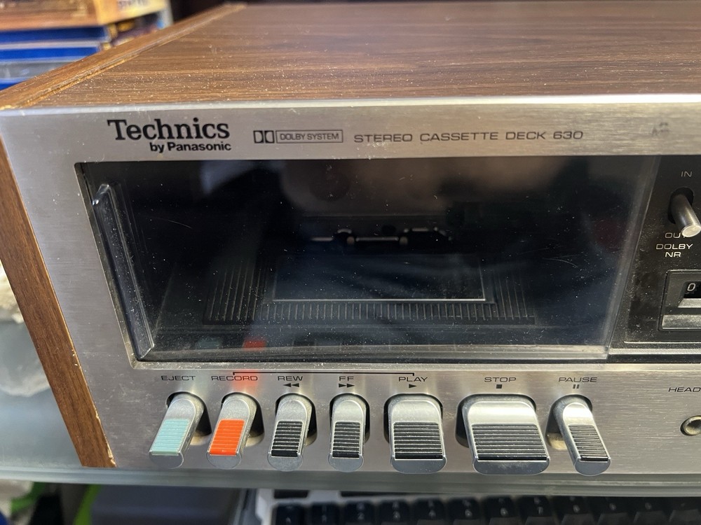 Technics RS-630 US Stereo Cassette Deck Player - Needs Serviced