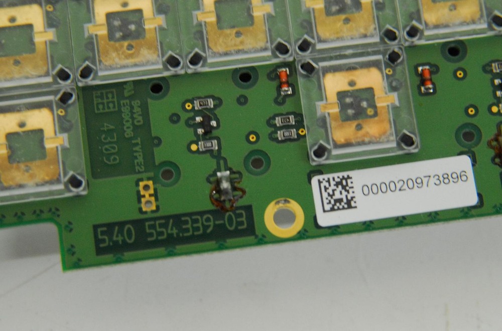 GE KTZ280064 Console Alphanumeric Keyboard PCB - Voluson E8