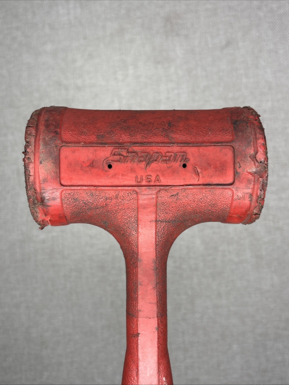 Snap-On Tools 48oz Dead Blow Hammer. HBFE48. Soft Grip. Red