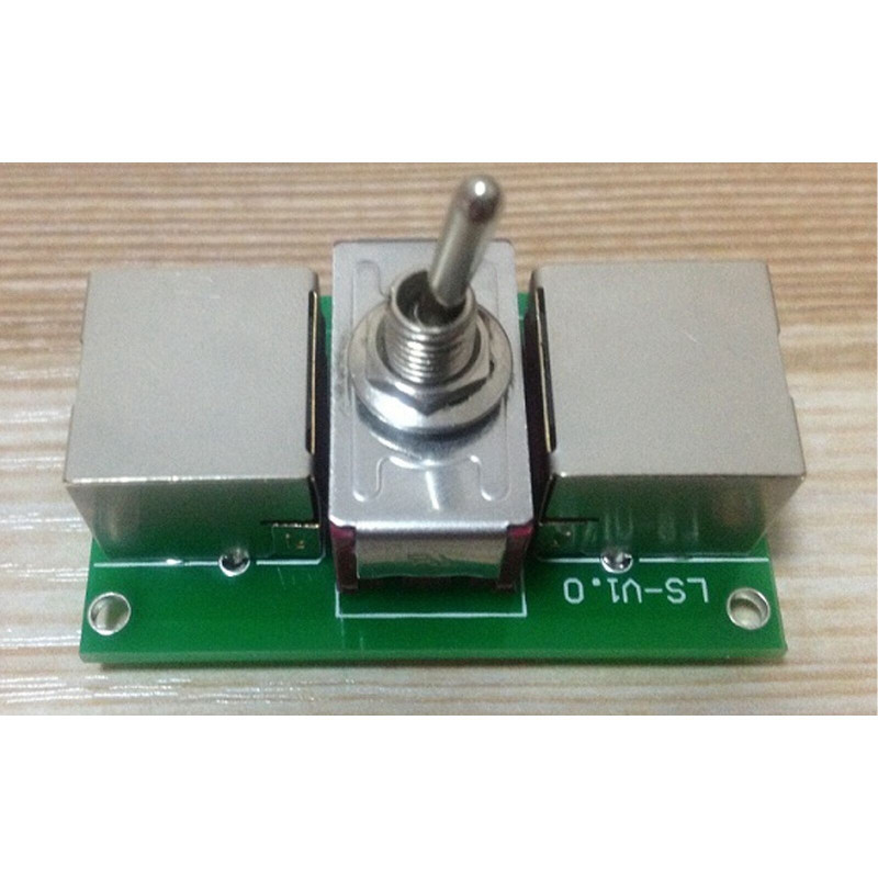 RJ45 Network Cable Twisted pair Switch Toggle Switch with Case 2026 USA