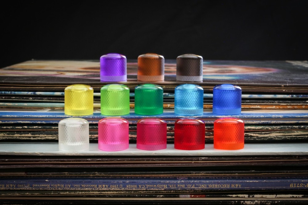 Xentric Guitars - CRYSTAL CLEAR Series Resin Guitar Knobs & Switch Caps