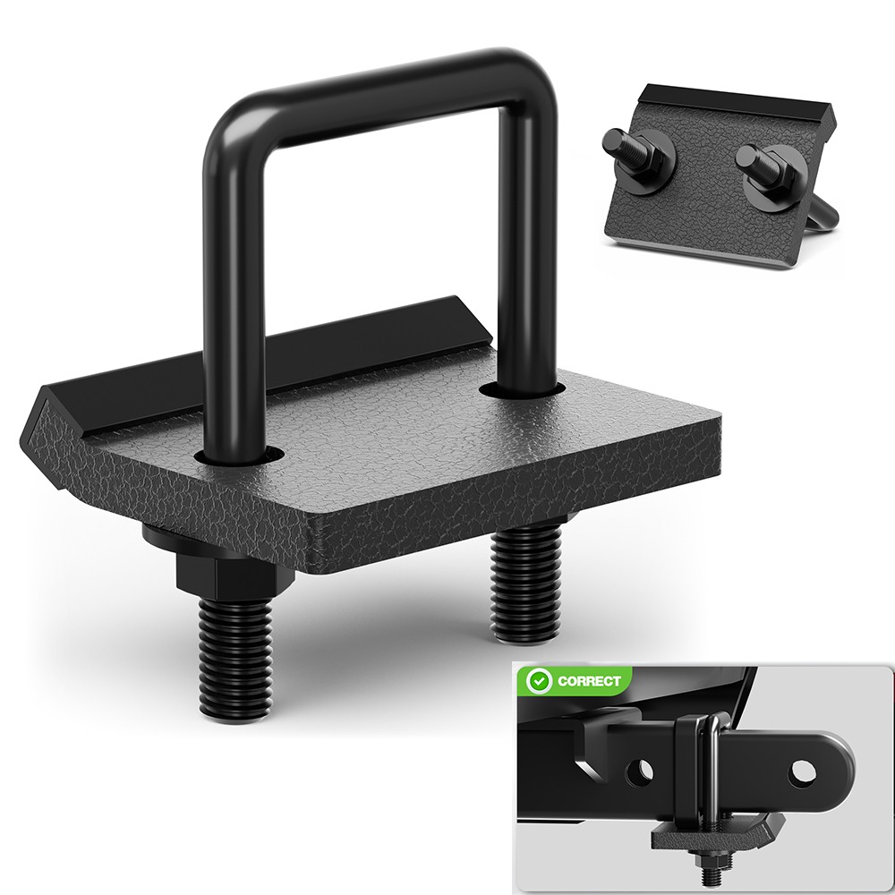 2" Trailer Lock Down Hitch Tightener Stabilizer AntiRattle Tow Lock Universal