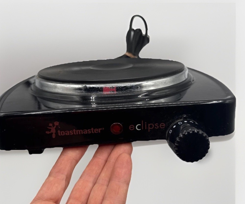 Toastmaster Eclipse 6431 Single Burner Cooker Hot Plate Camping Office Workshop