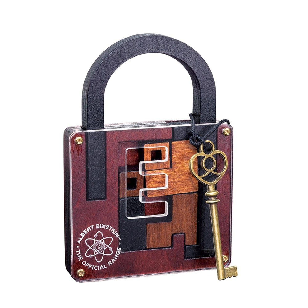 Einsteins Lock 3D Brain Teaser Puzzle