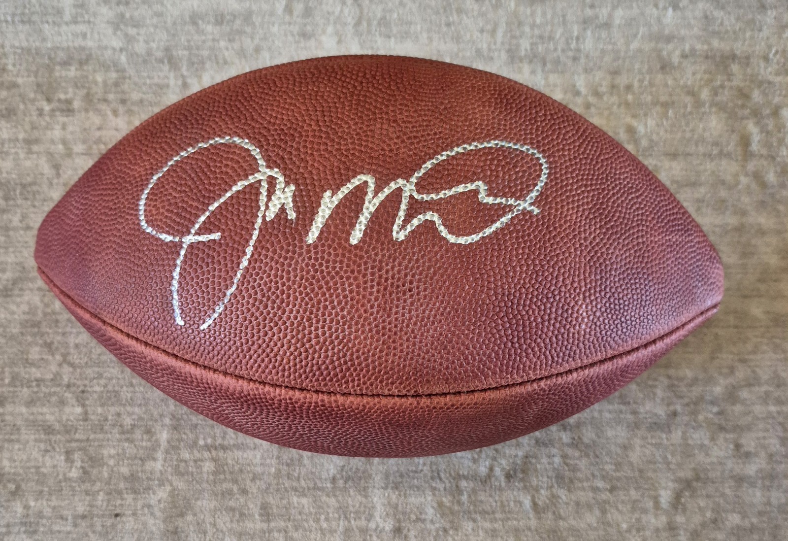 JOE MONTANA Signed Autographed Full Size Wilson Football JSA COA 49ers Chiefs