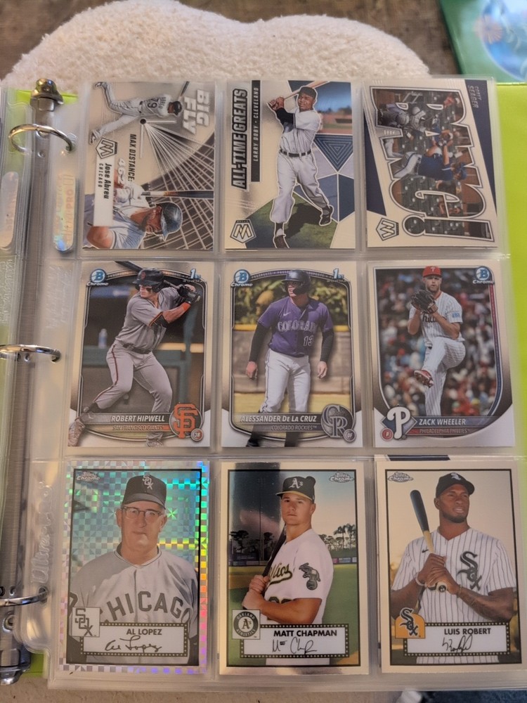 Baseball Card Light Binder 18 Pages