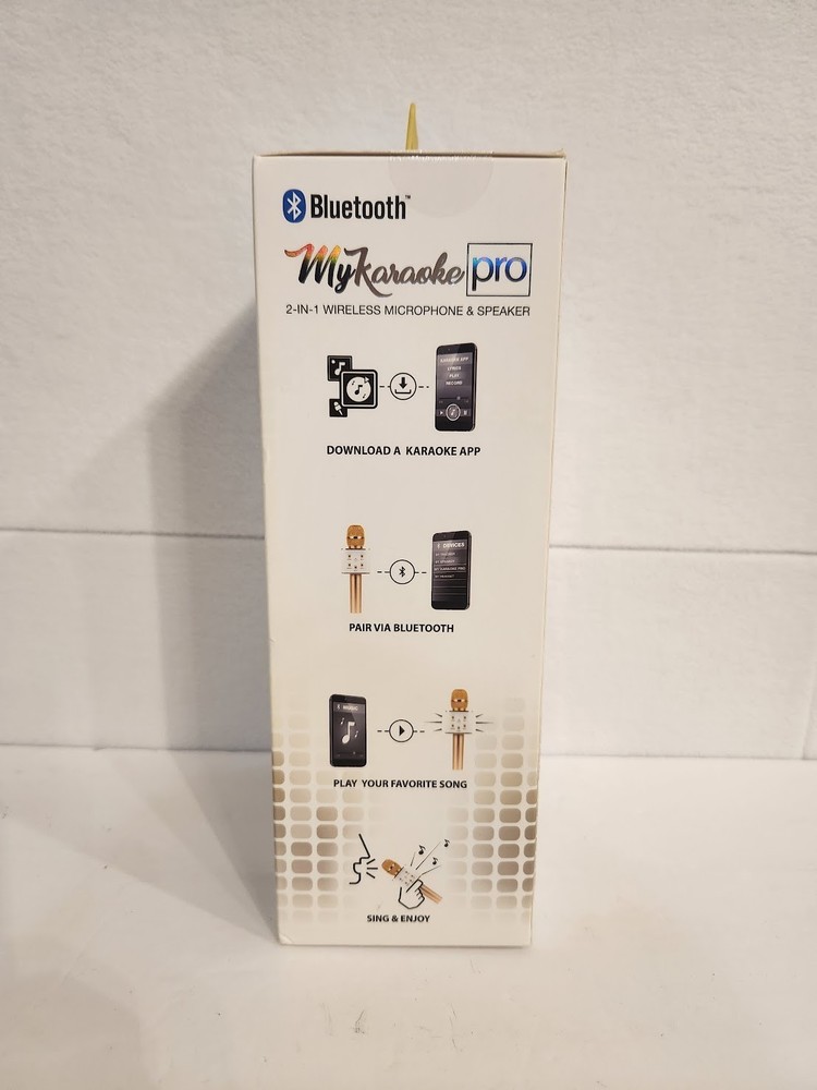 MyKaraoke Pro Bluetooth 2-in-1 Wireless Microphone & Speaker