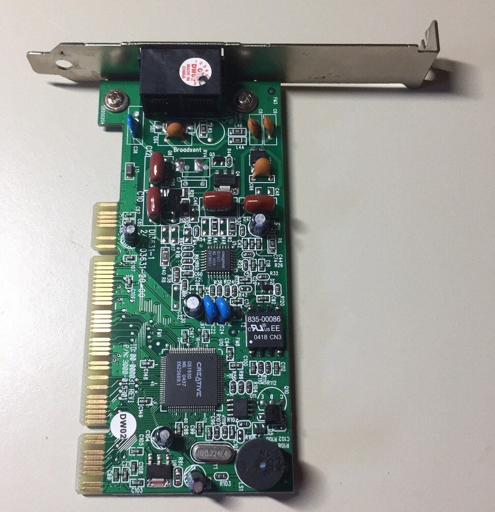 Vintage Creative Modem Blaster Card D13631-1