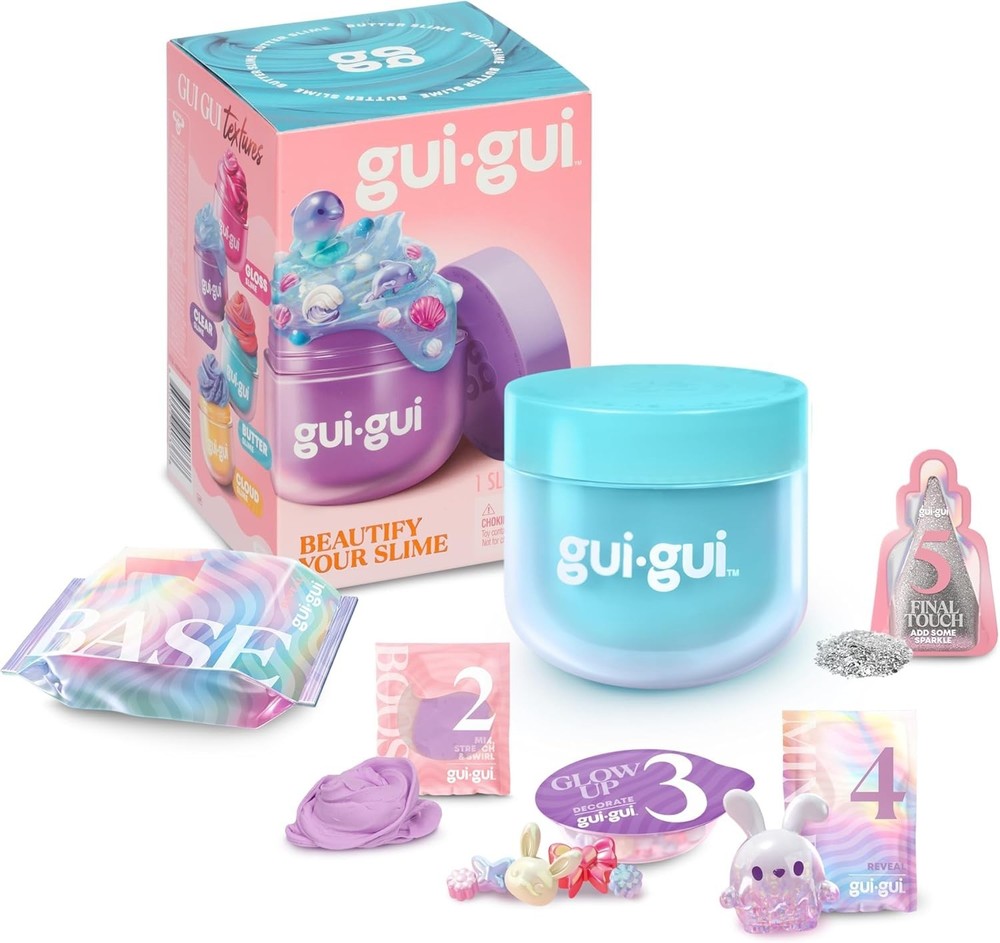 Engaging Slime Kit: DIY Butter & Cloud Scented Slime - 2-Pack Charm Bundle