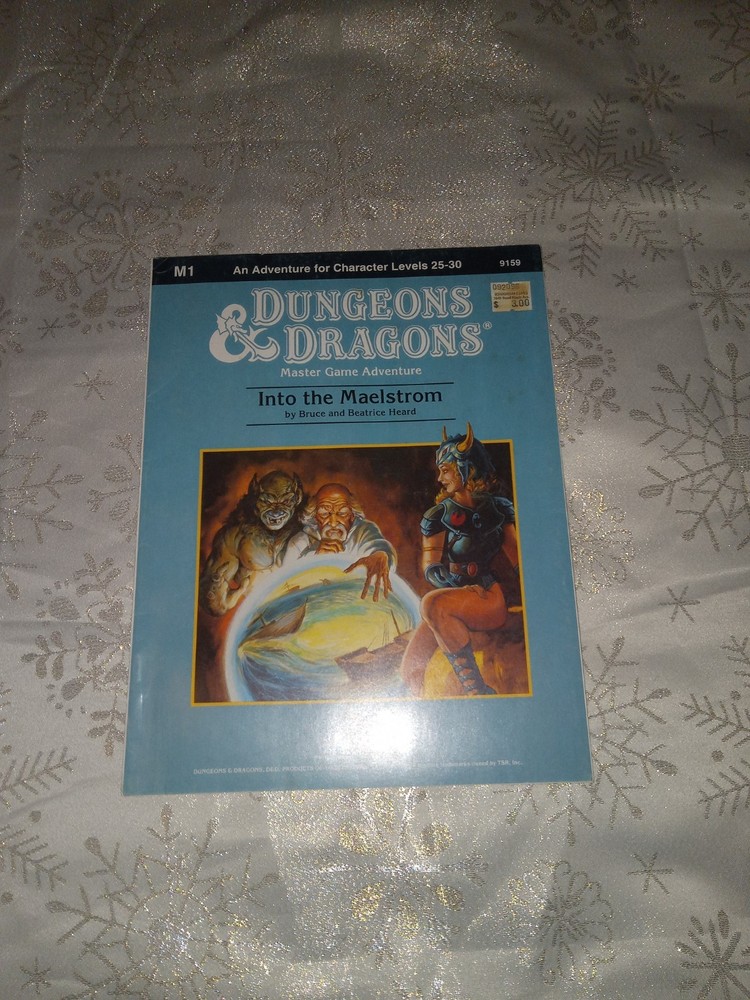 "Into the Maelstrom" (TSR, 1985), D&D module M1,