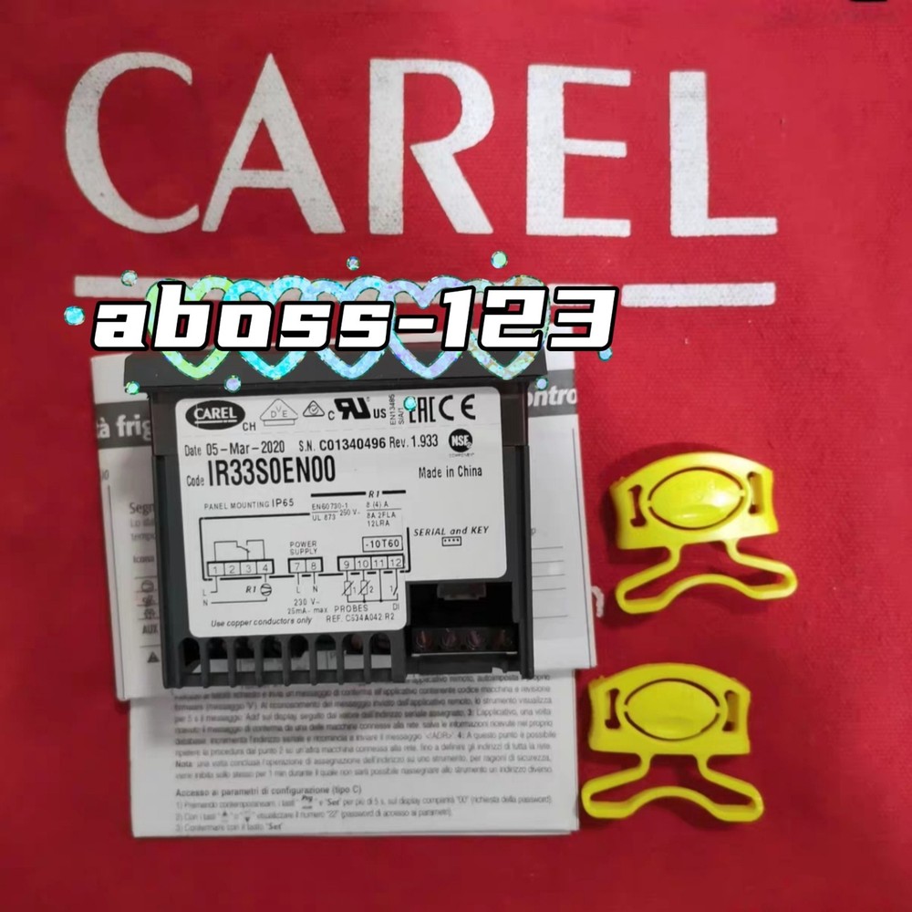CAREL IR33S0EN00 Temperature controller#1pcs New In Box