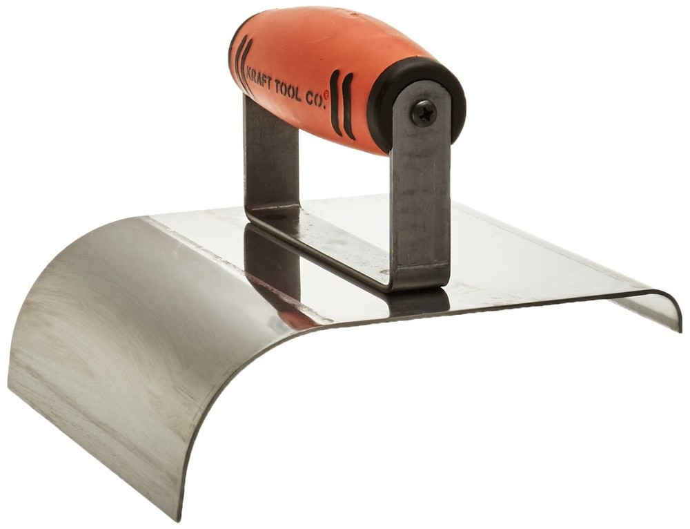 2" Radius Concrete Edger Tool with ProForm Handle - 1.5" Radius, Durable Design