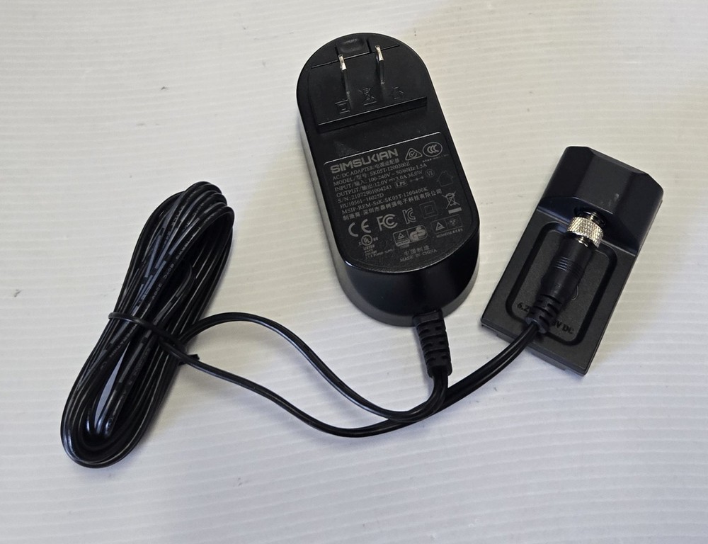 Atomos Battery Eliminator with AC Adapter Power Supply ATOMDCA001