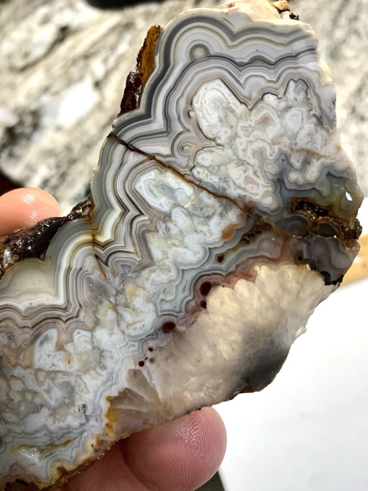 Mexican Crazy Lace Agate Slab