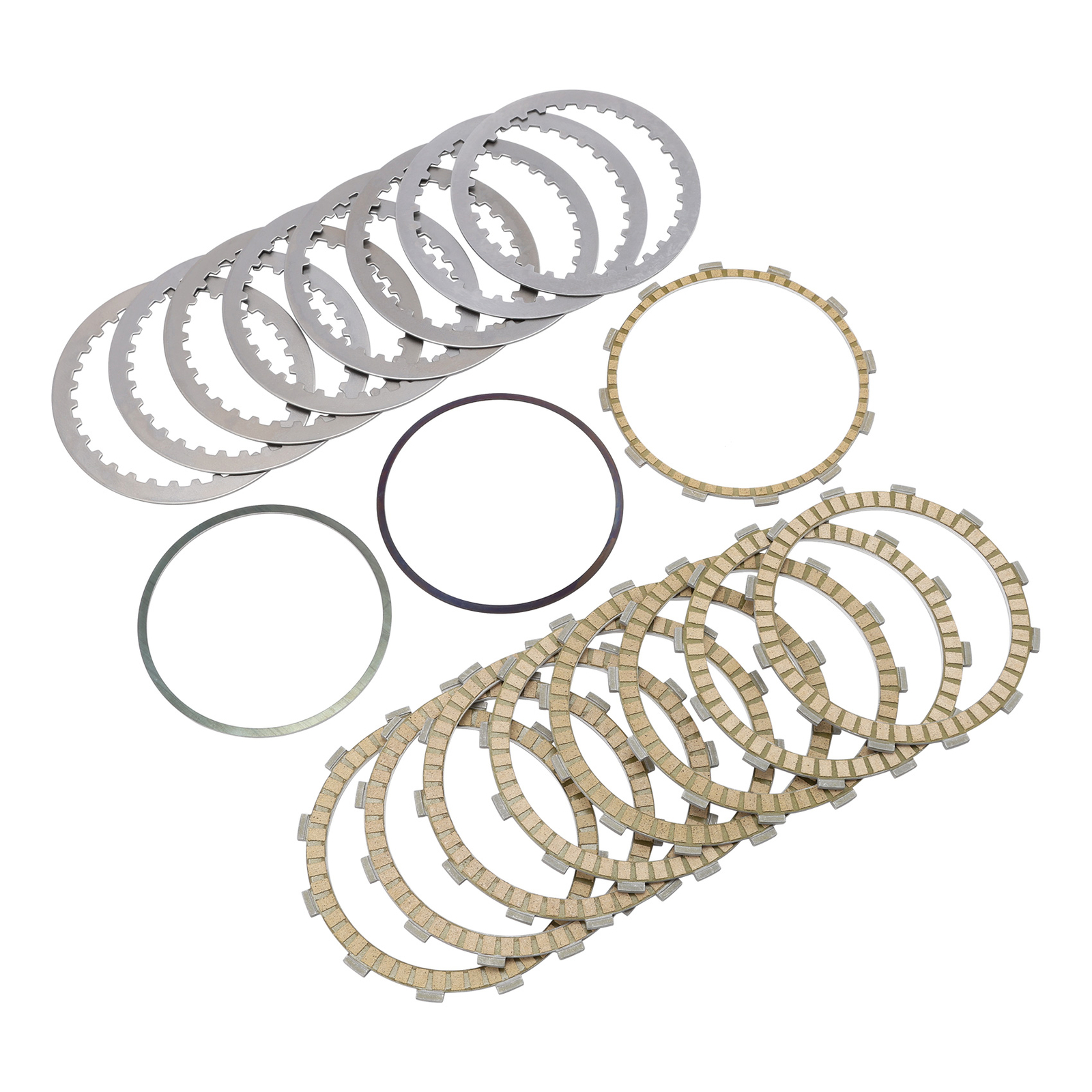 Extra Plate Friction Steel Clutch Kit Fit For Harley Touring Twin Cam 1999-2017