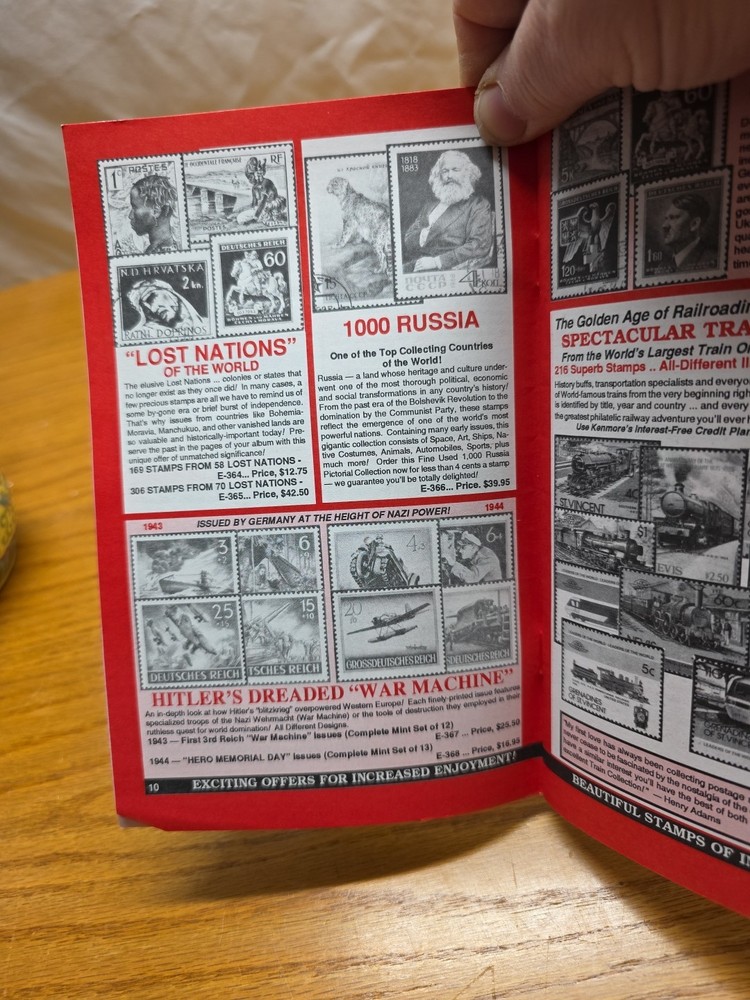 KENMORE Postage Stamp CATALOG 1993 Edition 51pg Magazine #16