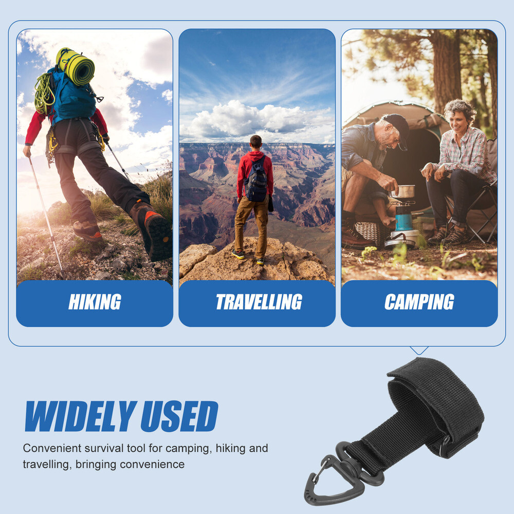 Professional Glove Holders Multi-function Glove Leashes Camping Molle Straps