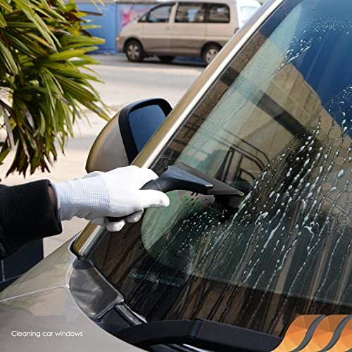 Window Tint Tools with Mini Quarter Window Squeegee,Small Rubber Squeegee,