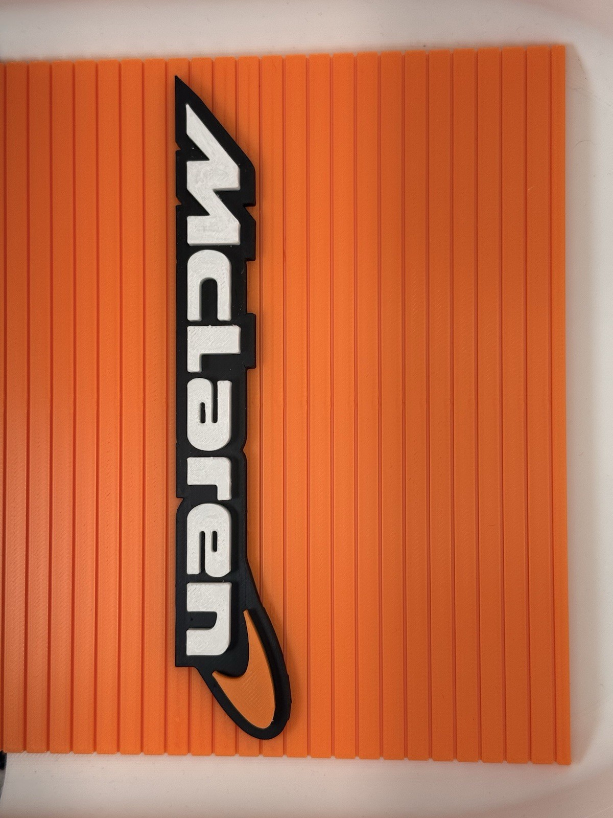 McLaren F1 Team Logo Display Wall Art Sign Decor For F1 Collector Racing Fan