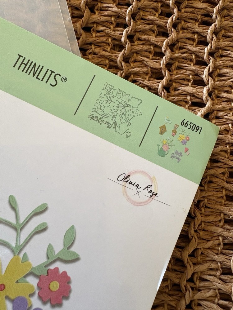 Sizzix Thinlits Die Set 16PK - Hello Spring